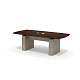 AS-230 Стол для переговоров 230х110х76 Aston дуб Верде/серый кварц/мокко