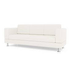 Сити-3 Диван 3-мест. 211x77x80 см Boom ice белый