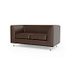 Ева-2 Диван 2-мест. 146x77x70 см Art-Vision 192 темно-коричневый