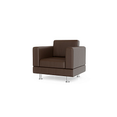 Сити-1 Кресло 1-мест. 91x77x80 см Art-Vision 192 темно-коричневый