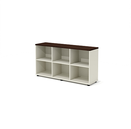 R-80 Стеллаж 143x38x75 Rio Base венге/беж