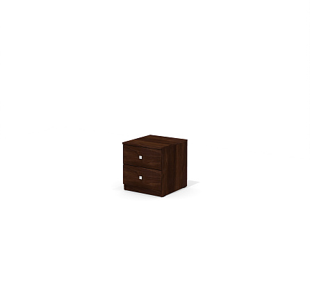 Ct-32 Тумба прикроватная 43x46x45,5 Контемп / Contemp орех темный