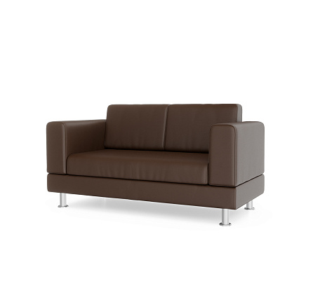 Сити-2 Диван 2-мест. 151x77x80 см Art-Vision 192 темно-коричневый