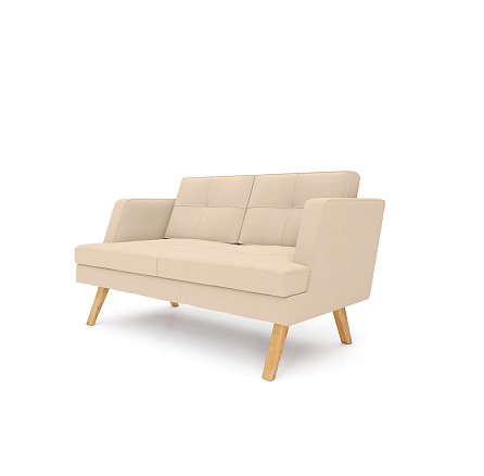 Свифт-2 Диван 2-х местный 141х82х85 микрошенилл Lounge 02 песок