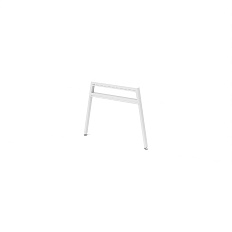 Z-1 Опора низкая одиночного и сдвоенного стола 99x5,4x75 Air Zone металл белый