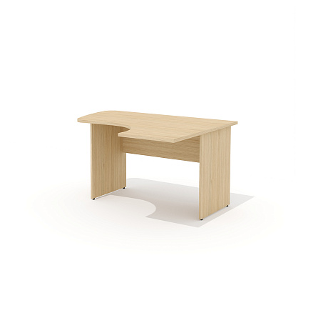 G-103R Стол эргономичный 140x110x75 Гамма / Gamma дуб Виченца