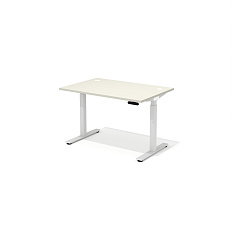 DD-80-4.3 + DD-1601-DD02 Прямой стол (подъёмный механизм) с заглушками Drive беж