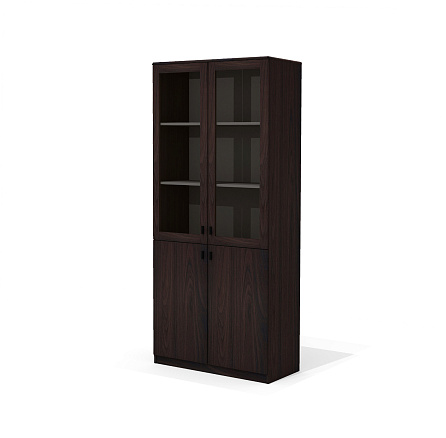 SD-65 Шкаф  90x40x203 Sydney вишня Ойра/антрацит