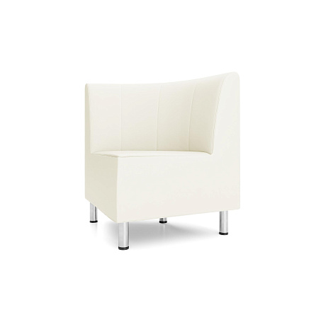 Лабиринт-УВК Секция угловая внутренняя 72x72x90 см Boom ice белый