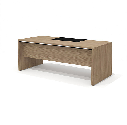 KV-200 Стол руководителя 200x90x76 Kvins орех американский шпон (Италия)