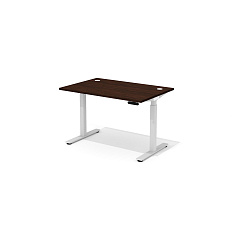 DD-80-4.3 + DD-1601-DD02 Прямой стол (подъёмный механизм) с заглушками Drive венге