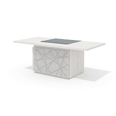 TS-200 + TS-100.3 Стол руководителя с траверсом Time.S дуб Эльза