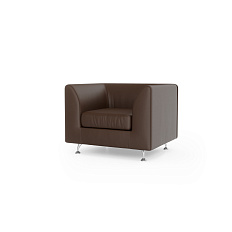 Ева-1 Кресло 1-мест. 90x77x70 см Арт-Вижн / Art-Vision 192 темно-коричневый