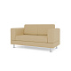 Сити-2 Диван 2-мест. 151x77x80 см Art-Vision 124 бежевый