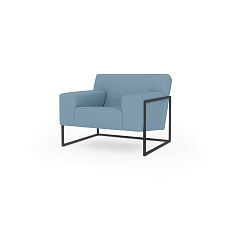 Рэй-1 Кресло 1-мест. 93х87х76 см букле Кларинс / Clarins 792 синий