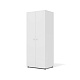 R-50 Гардероб 80x58x198 Rio Base белый