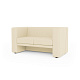 Тайм-2 Диван 2-мест. 132x71x67 см Boom milk бежевый