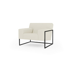 Рэй-1 Кресло 1-мест. 93х87х76 см Бум айс / Boom ice белый