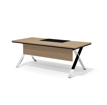 KV-200K + KV-76 Стол руководителя с траверсом Kvins орех американский