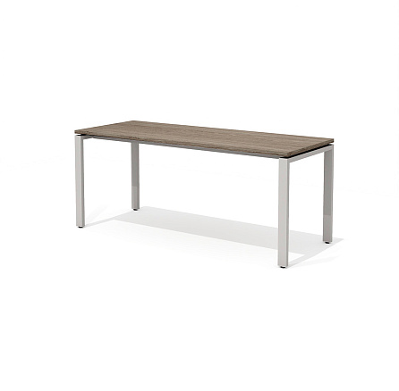 RM-1 + F-1 Прямой стол на металлокаркасе Rio Base дуб Верцаска