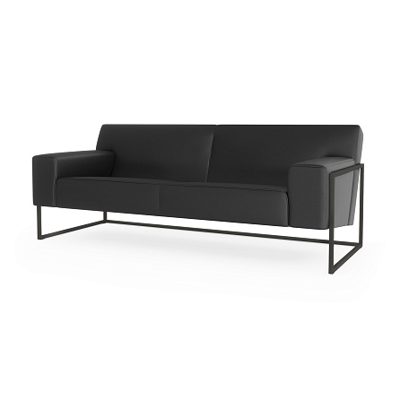 Рэй-3 Диван 3-мест. 197х87х76 см Boom midnight черный