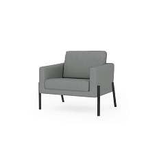 Харди-1 Кресло 1-мест. 89х78х83 см букле Кларинс / Clarins 995 темно-серый