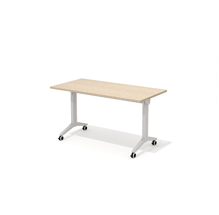 DD-70-3 + DC-1402 Прямой стол (складной механизм) Drive дуб выбеленный