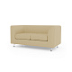 Ева-2 Диван 2-мест. 146x77x70 см Art-Vision 124 бежевый