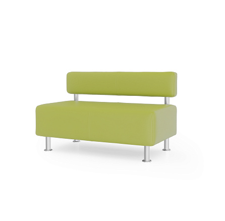 Максим-2 Диван 2-мест. 122x67x76 см Art-Vision 179 салатовый