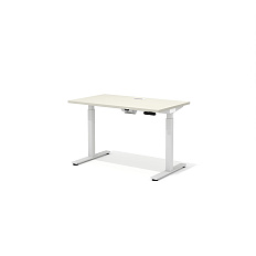 DD-70-4.3 + DD-1601-DD02 Прямой стол (подъёмный механизм) с заглушками Drive беж