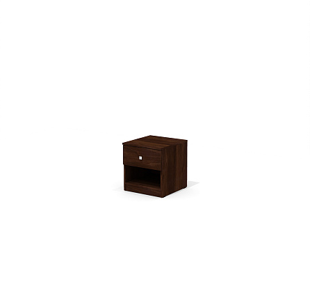 Ct-31 Тумба прикроватная 43x46x45,5 Контемп / Contemp орех темный