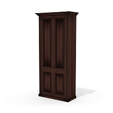 Dan-58 Гардероб 109,6x49x232,5 Dante орех бреннерский/орех темный